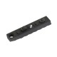 Key-Mod/M-LOK Rail Section w/Sling Attachment Point - Black [Castellan]